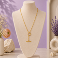 OT Buckle Chain Necklace