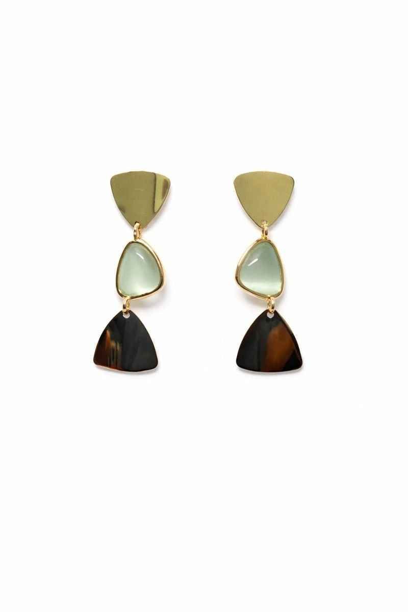 Geometric Drop Earrings