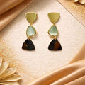 Geometric Drop Earrings