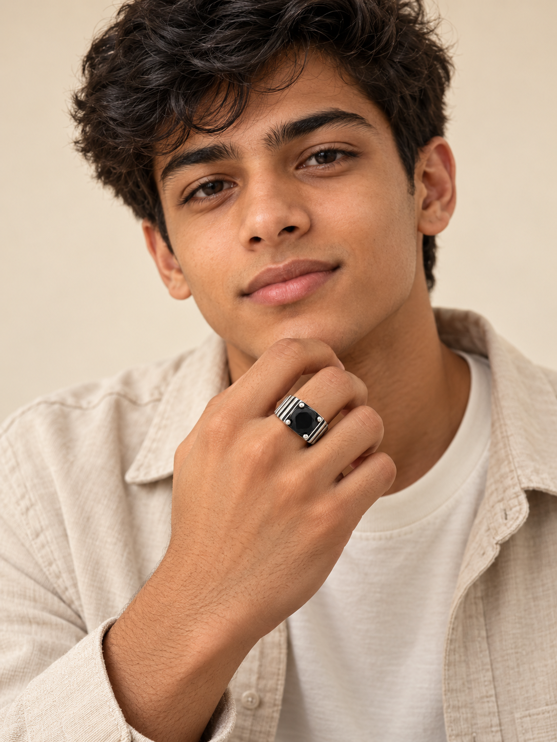 Midnight Zirconia Ring