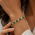 Emerald Tennis Bracelet