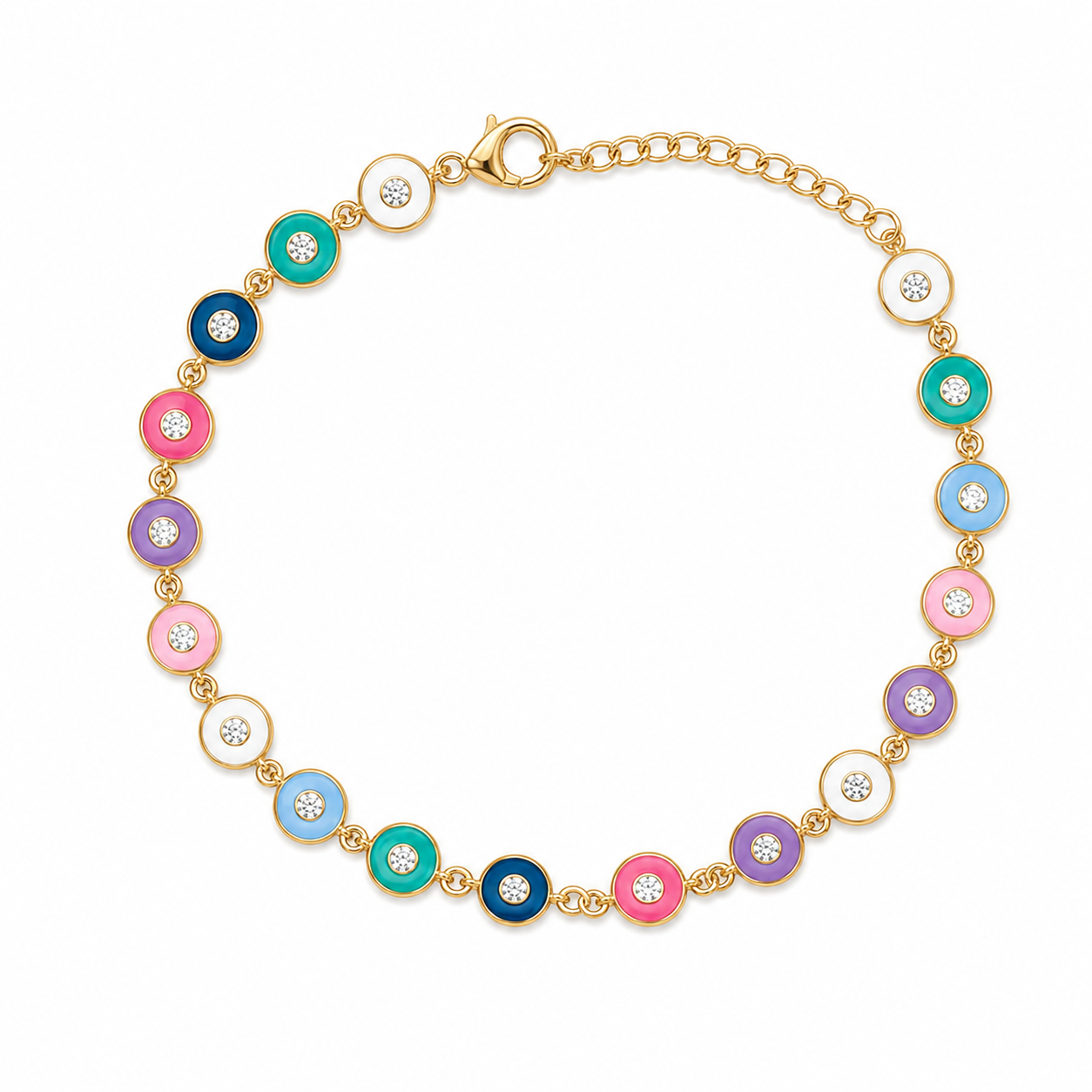 Candy Pop Evil Eye Bracelet