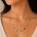 Rainbow Nazar Necklace