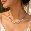 Amethyst, Pastel Semi-Precious Necklace