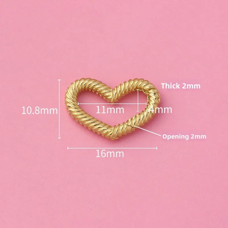 Heart Striped Connector