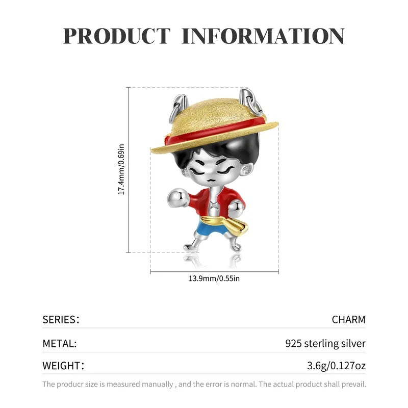 Straw Hat Boy Charm - MIO20260483