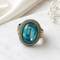 Ocean Oval Ring
