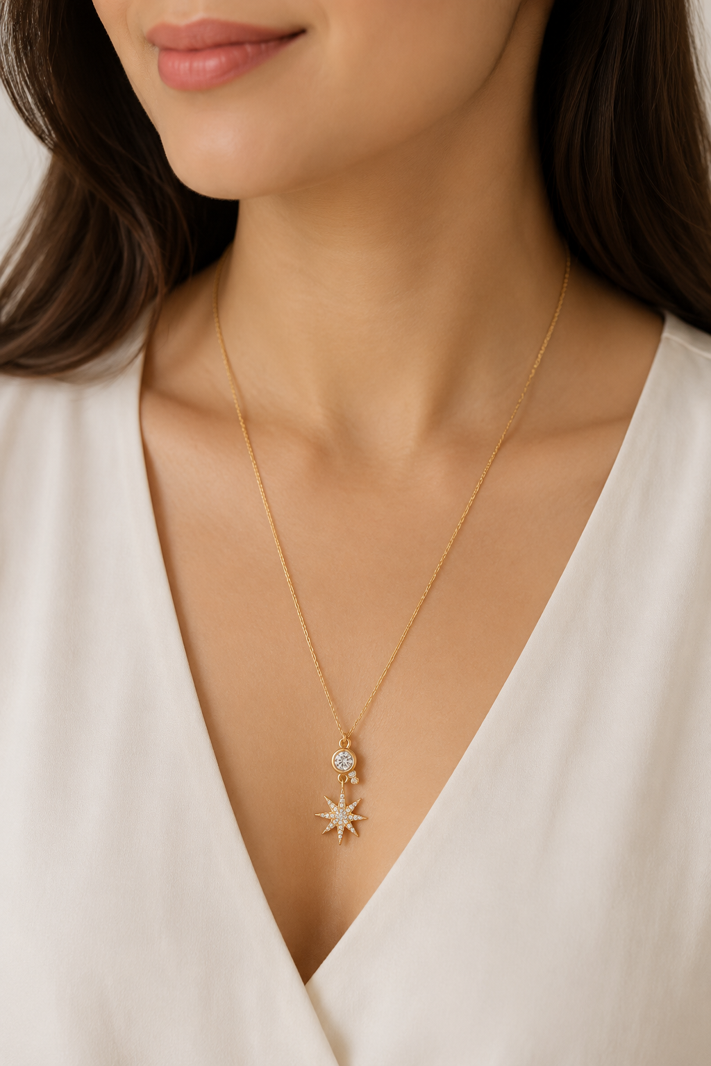 Vermeil Serene Necklace