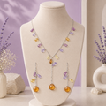 Purple Swaroski Set