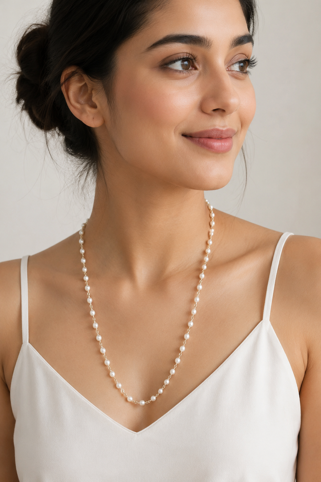 Pearl Sparkle Necklace