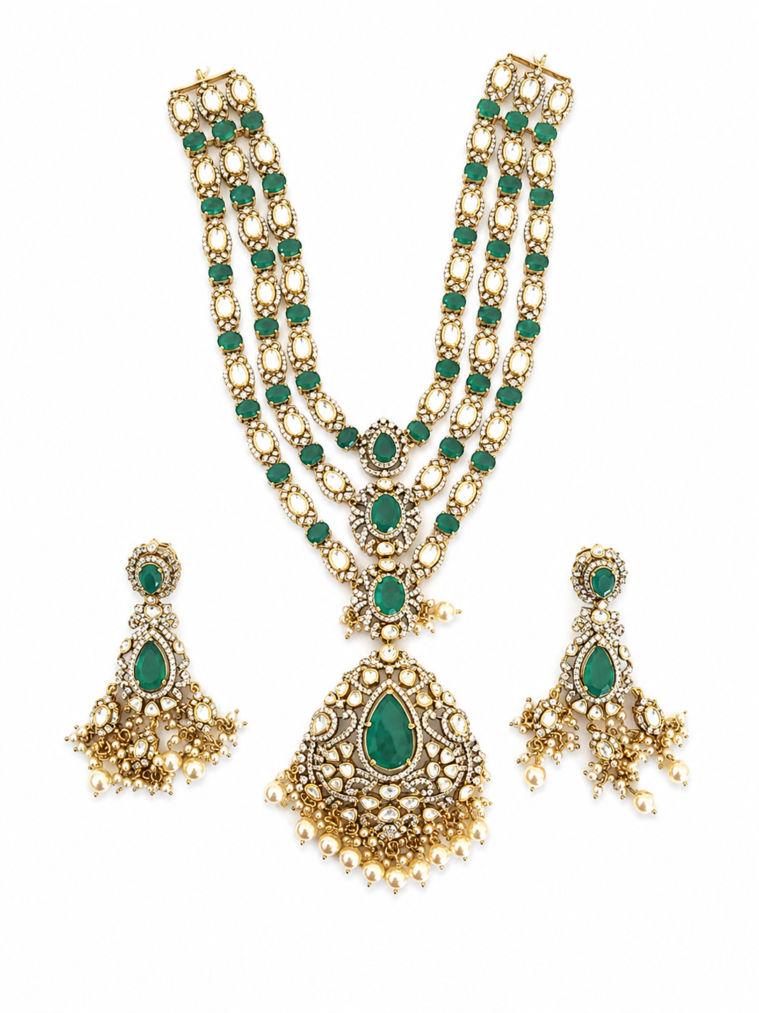 Shahi Noor Polki Set