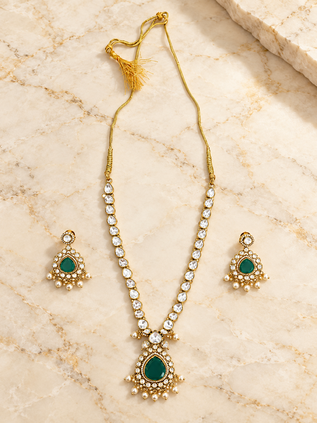 Mehrunnisa Polki Set
