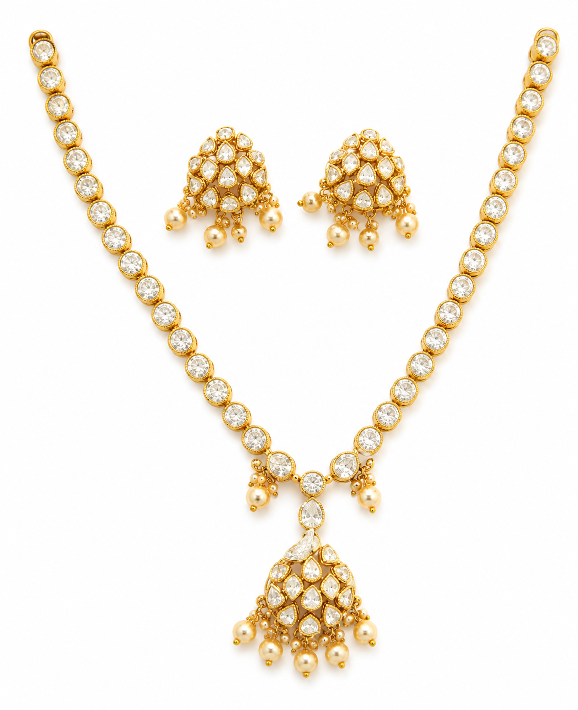 Aaina Royale Polki Set