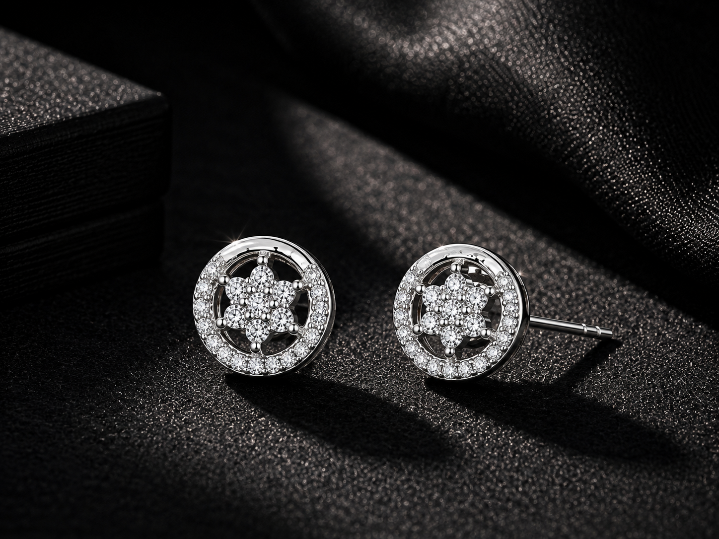 Apex Moissanite Stud