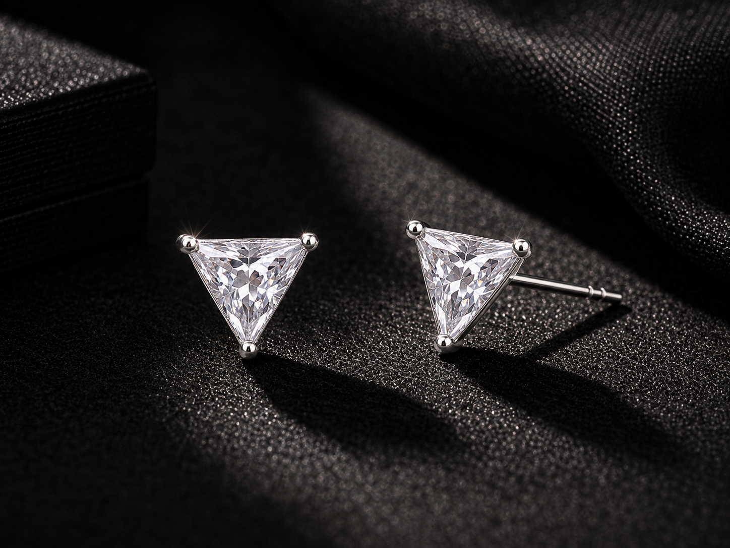 Veyron Moissanite Stud