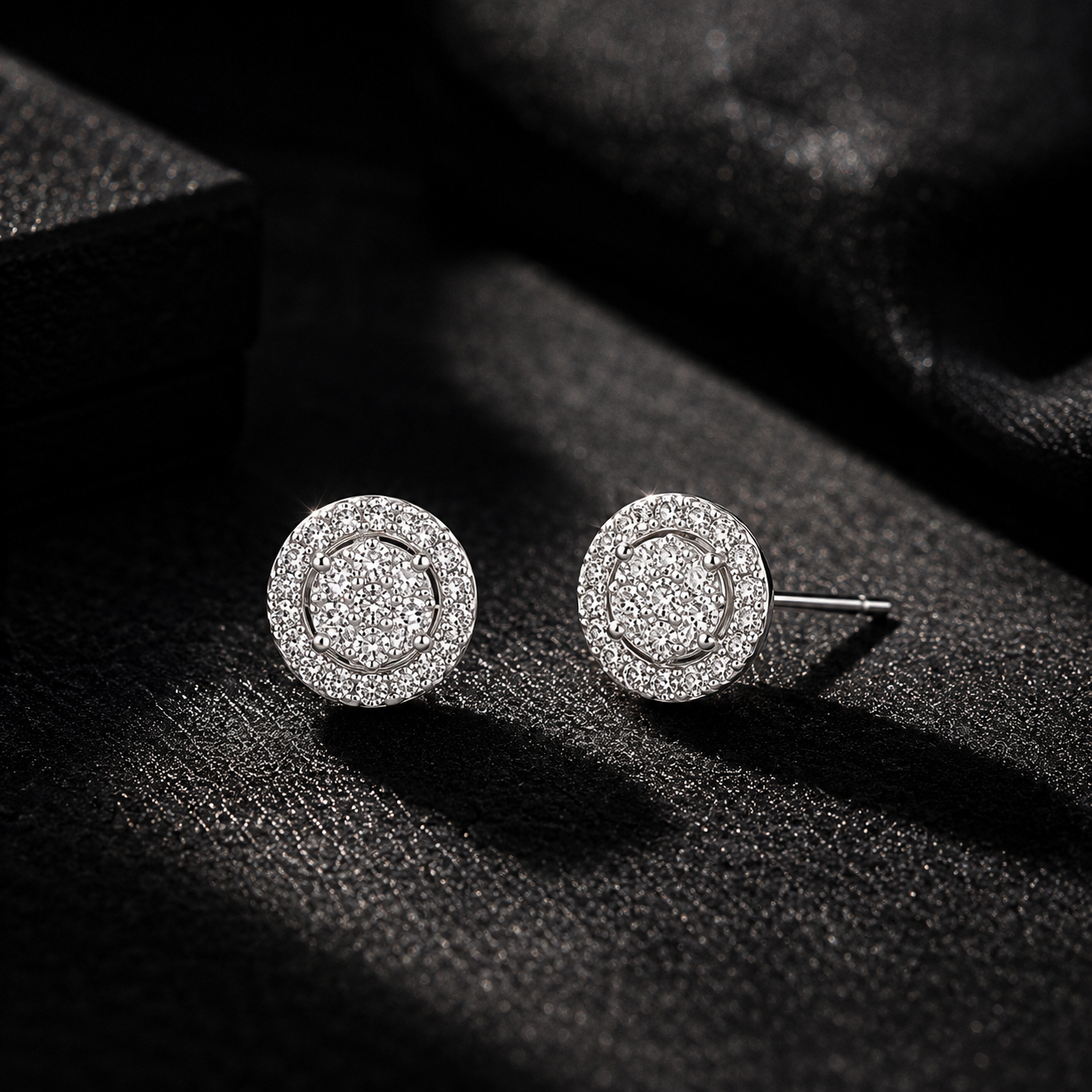 Orion Moissanite Stud
