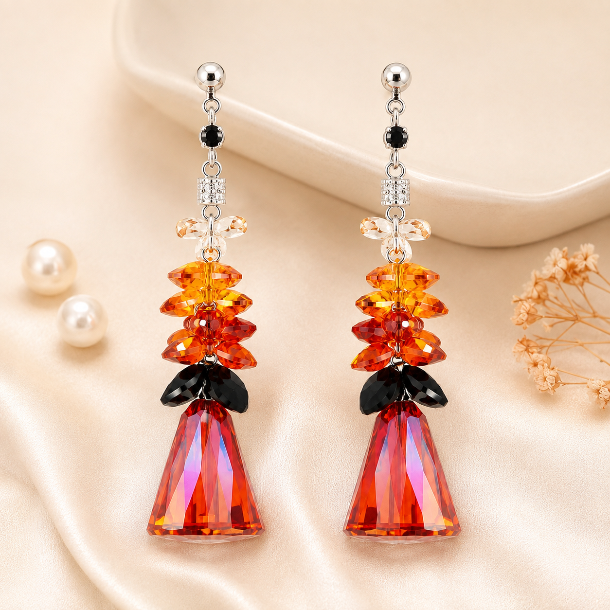 Orlina Crystal Earrings