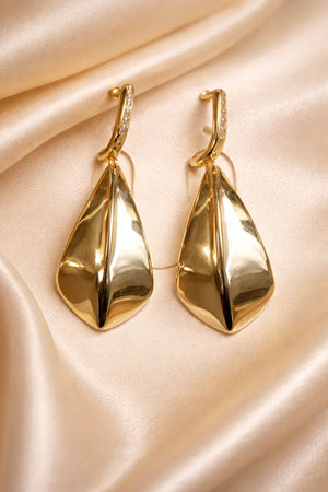 Hanging Leaf Earrings - Miora