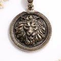 Lion Round Pendant - Miora