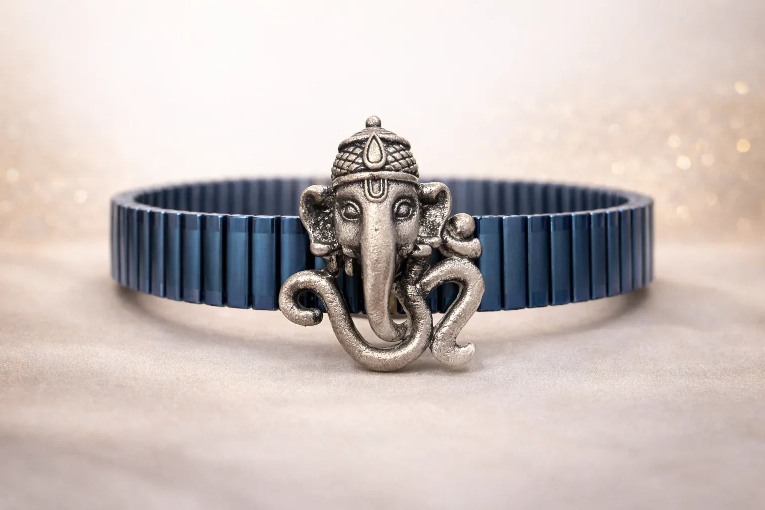 Om Ganesha Ceramic Adjustable Bracelet - Miora