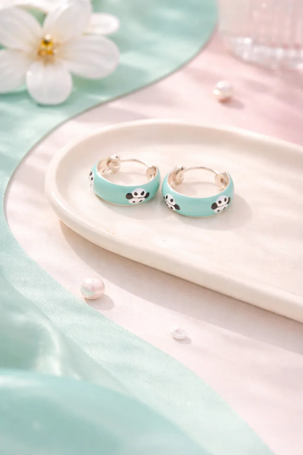 Teenagers Enamel Hoops - Miora