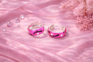 Teenagers Enamel Hoops - Miora