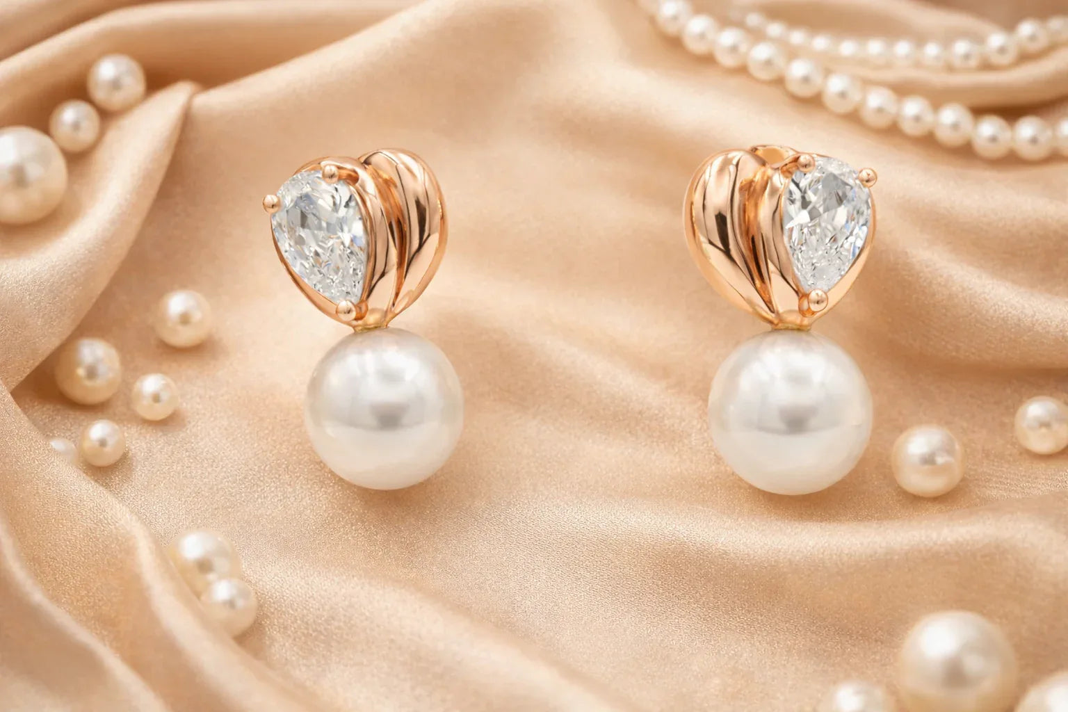 Heart Love Earrings - Miora
