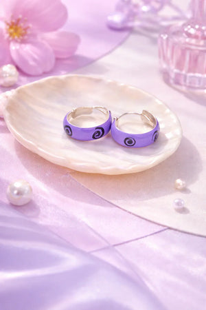Teenagers Enamel Hoops - Miora