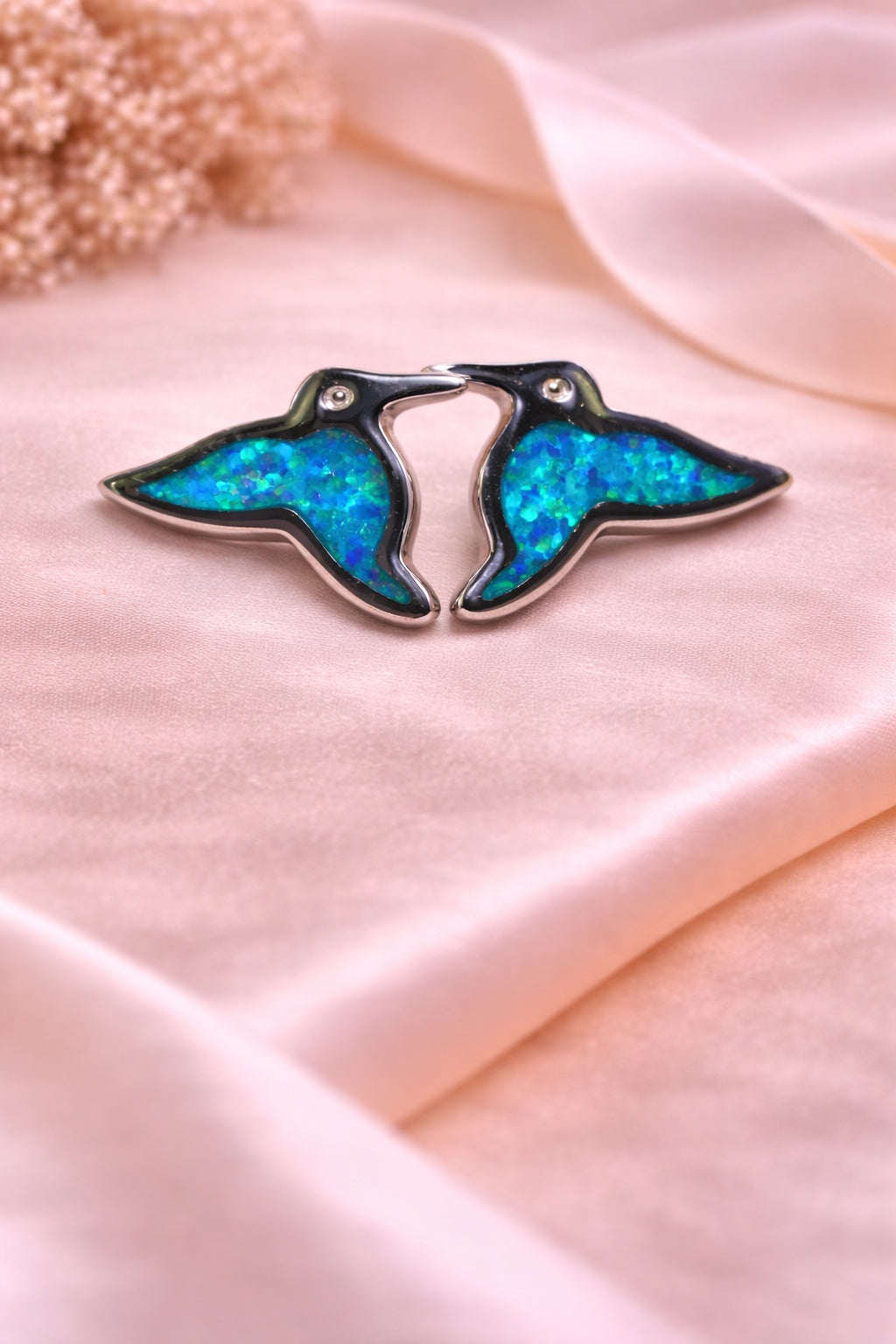 Blue Butterfly Earrings - Miora
