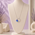 Butterfly Circle Necklace