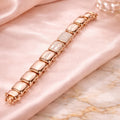 Elara Crystal Link Bracelet