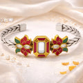 Kundan Floral Bracelet