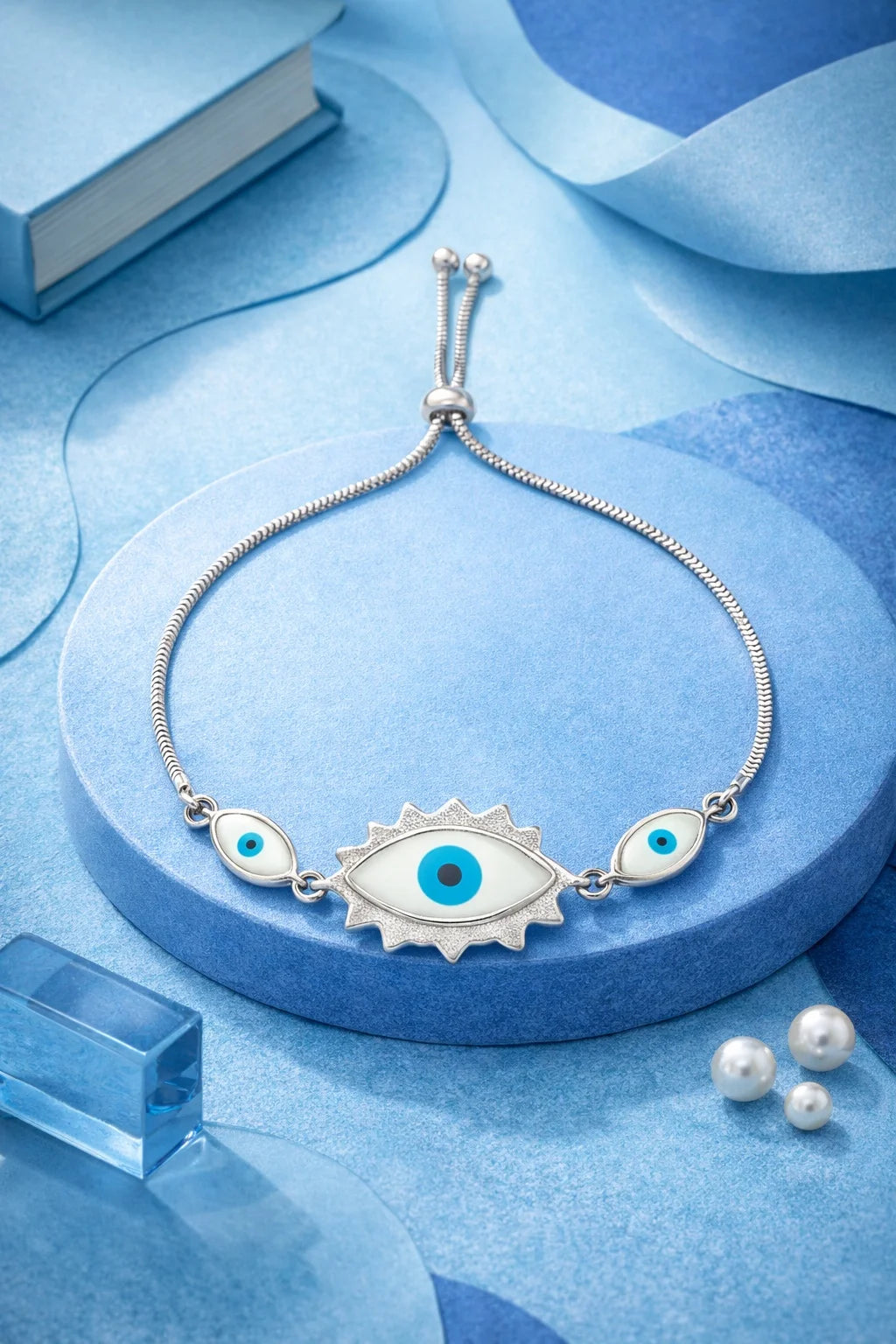 Evil Eye Sparkle Protection Bracelet