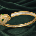 Leopard Grace Open Cuff Bracelet