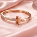 T-Bar Golden Bracelet