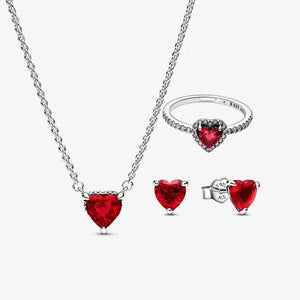 Red Heart Necklace