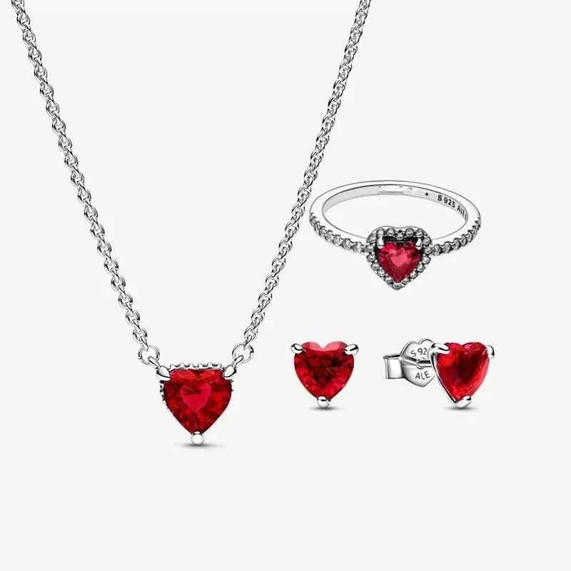 Red Heart Necklace