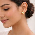 Italian Button Earrings - Miora