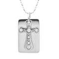 Rectangular Cross Pendant