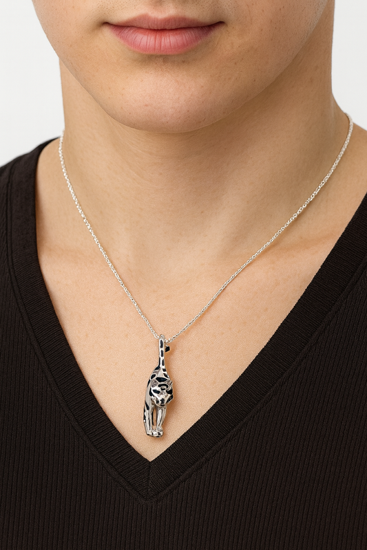 Leopard Pendant | Bold Animal-Inspired Design | Symbol of Strength & Confidence