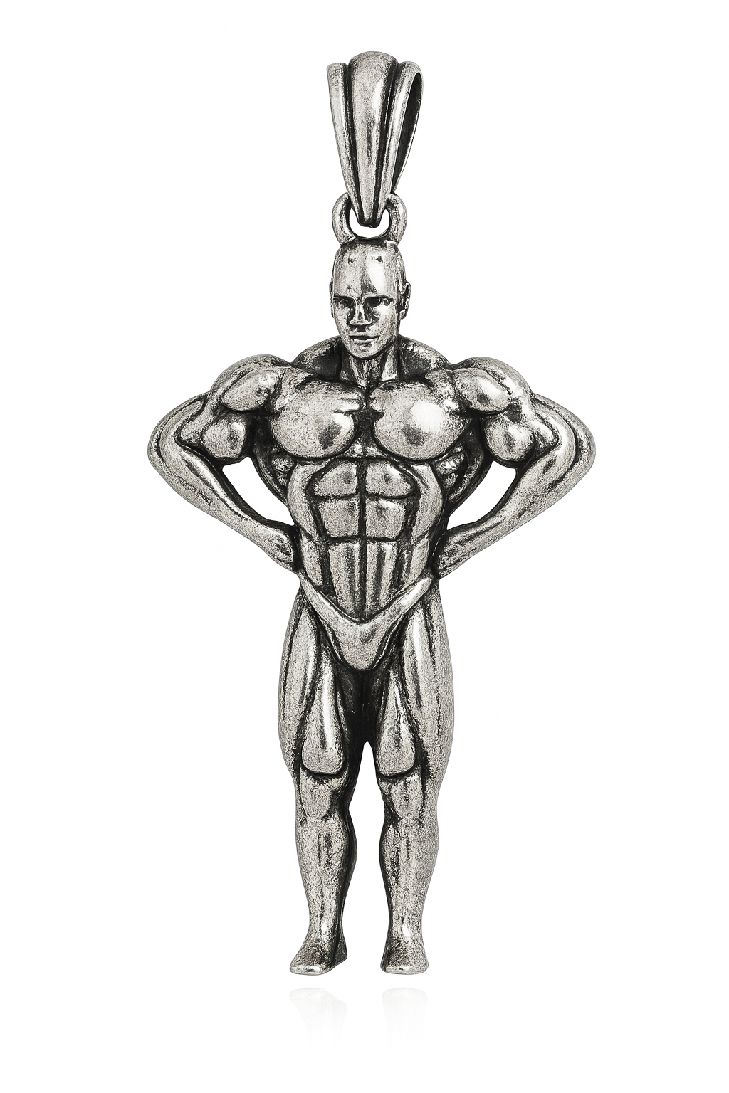 Bodybuilder Pendant | Fitness-Inspired Design | Symbol of Strength & Discipline