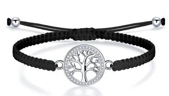 Tree of Life Macrame Bracelet | Adjustable Unisex Design