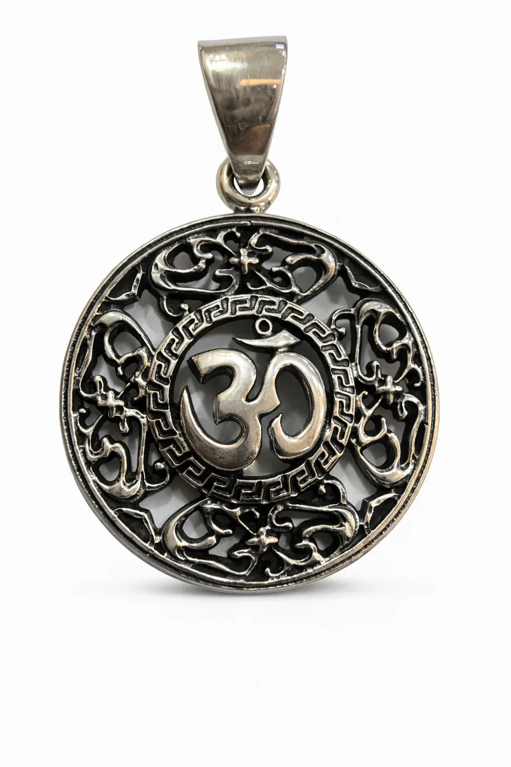 Om Round Pendant - Miora