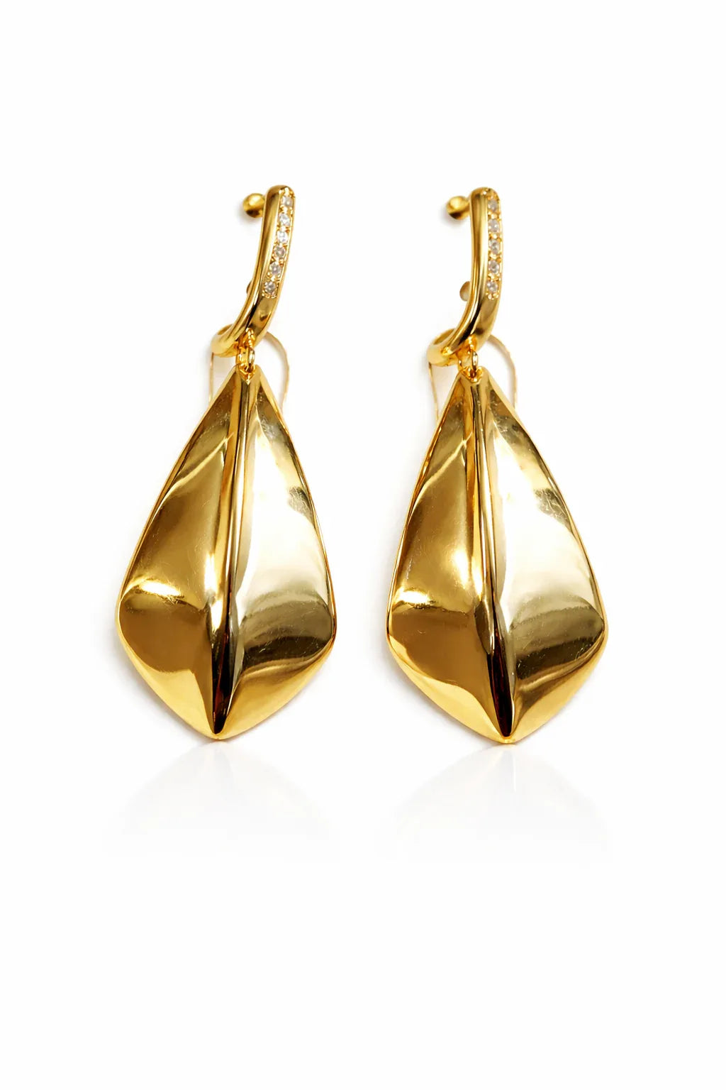 Hanging Leaf Earrings - Miora