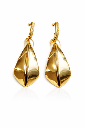 Hanging Leaf Earrings - Miora