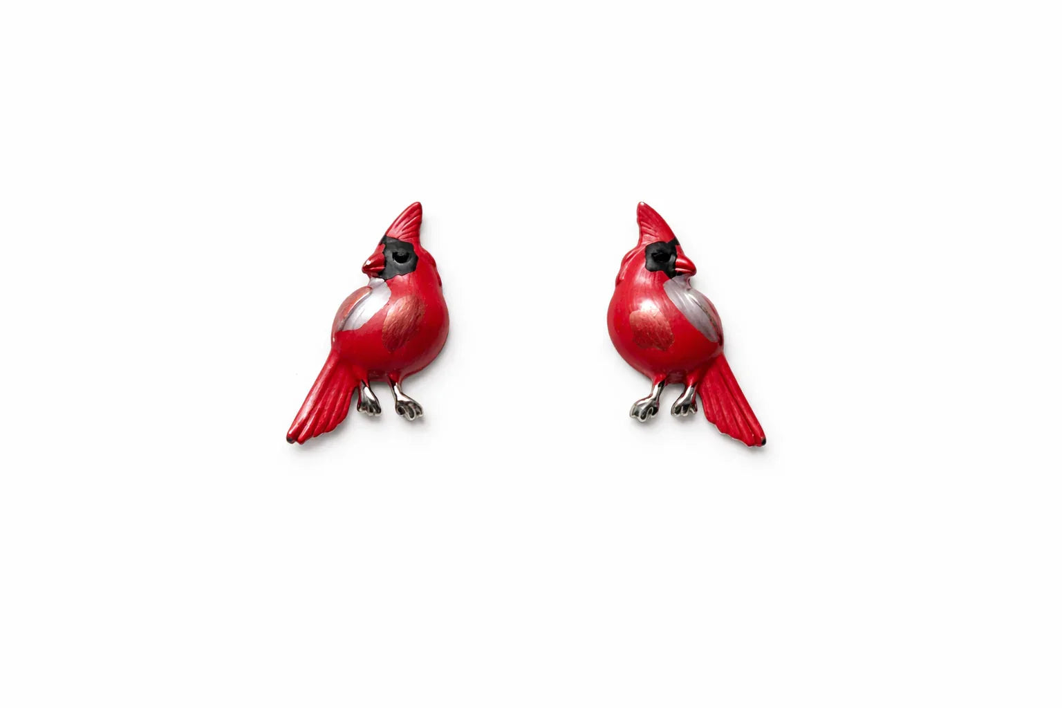 Red Birdie Earrings - Miora