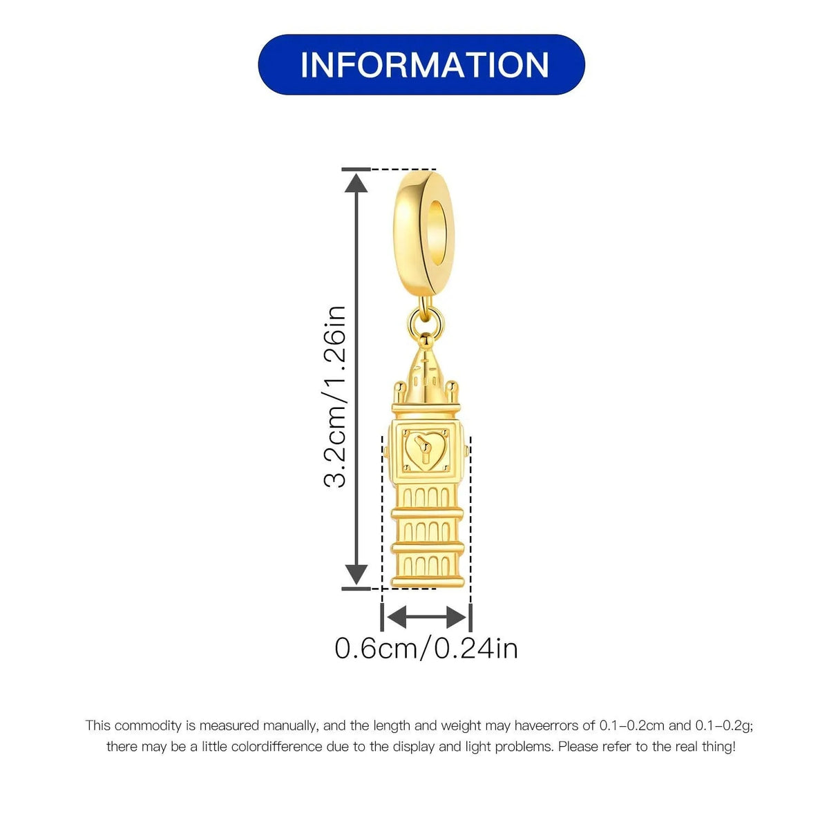 London Big BenCharm Charm - MIO20260474