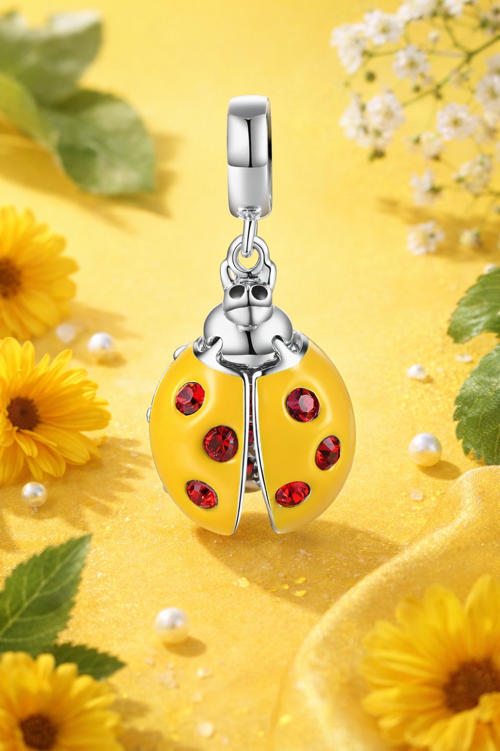Yellow Ladybug Charm - MIO20250016