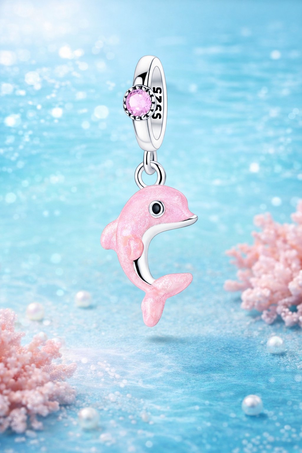Pink Dolphin Charm - MIO20250020