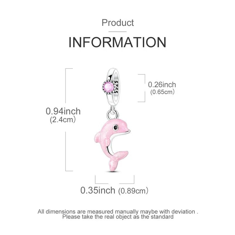 Pink Dolphin Charm - MIO20250020